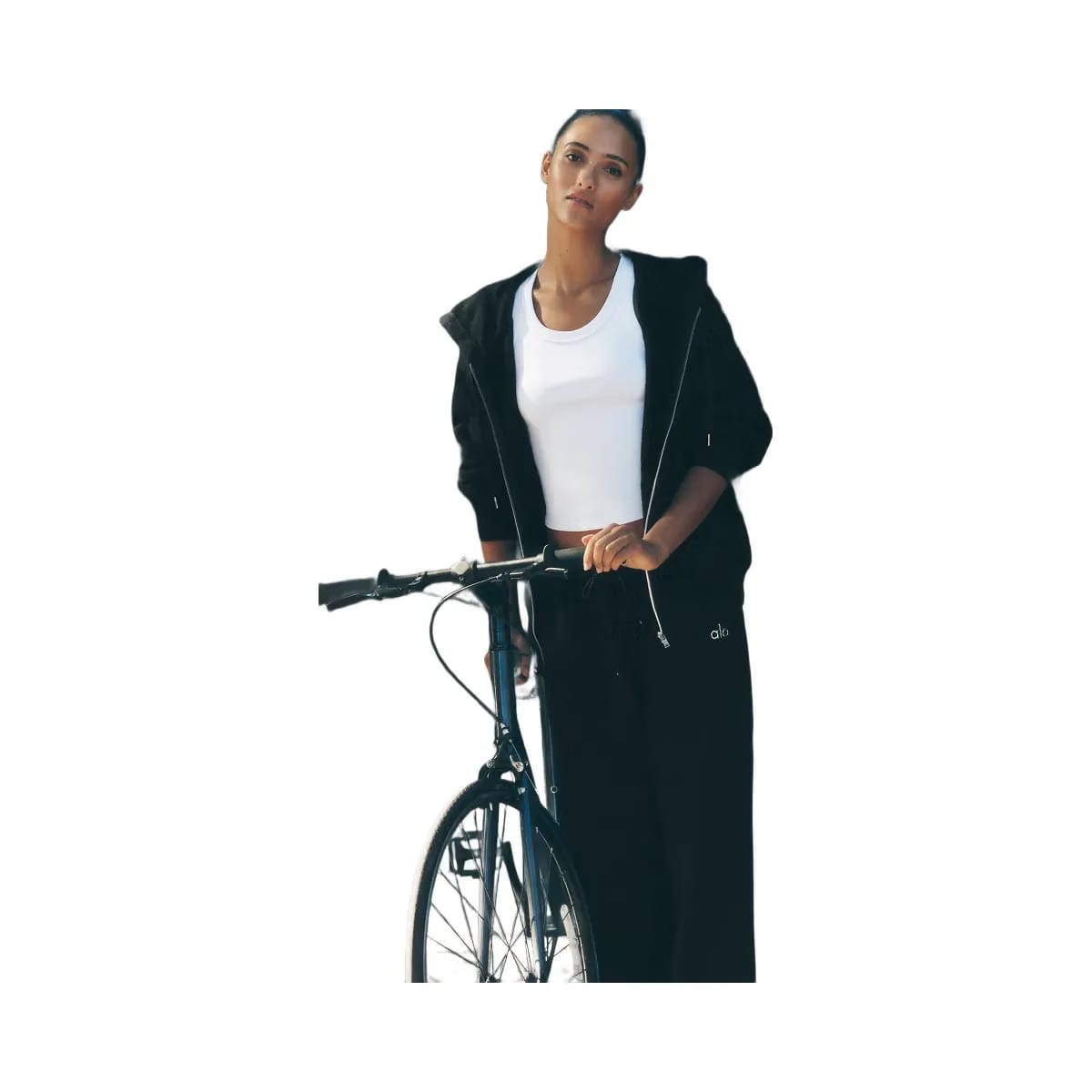 Alo Accolade Straight Leg Sweatpant - Black