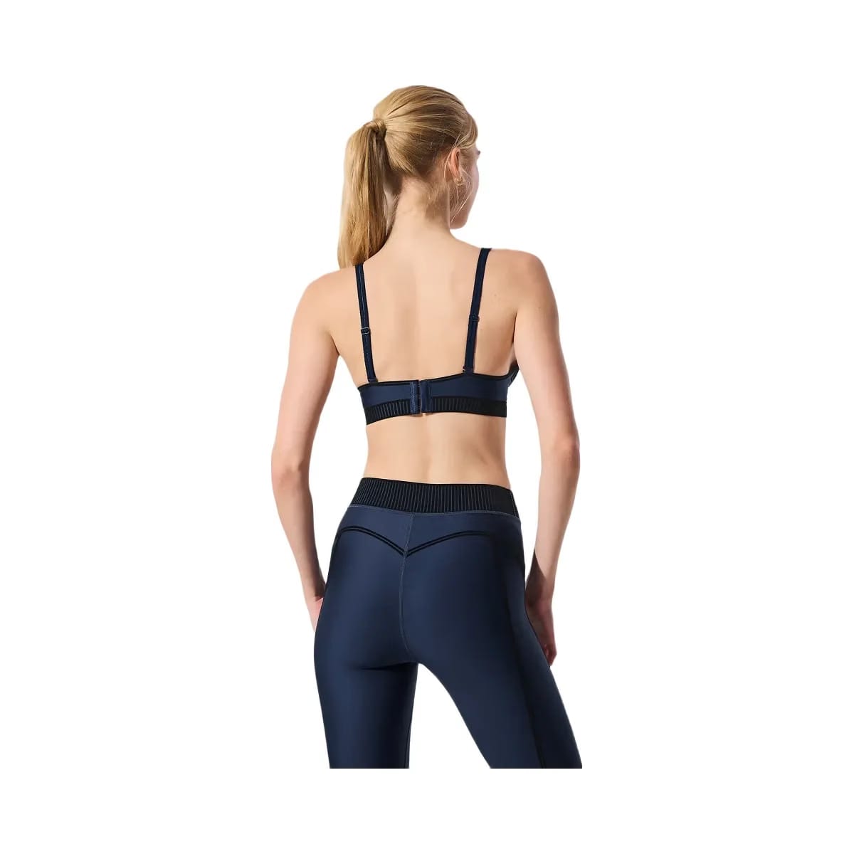 Alo Women's Airlift Line Up Bra - Navy