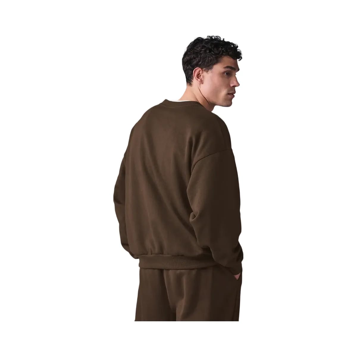 Alo Accolade Crew Neck Pullover - Espresso