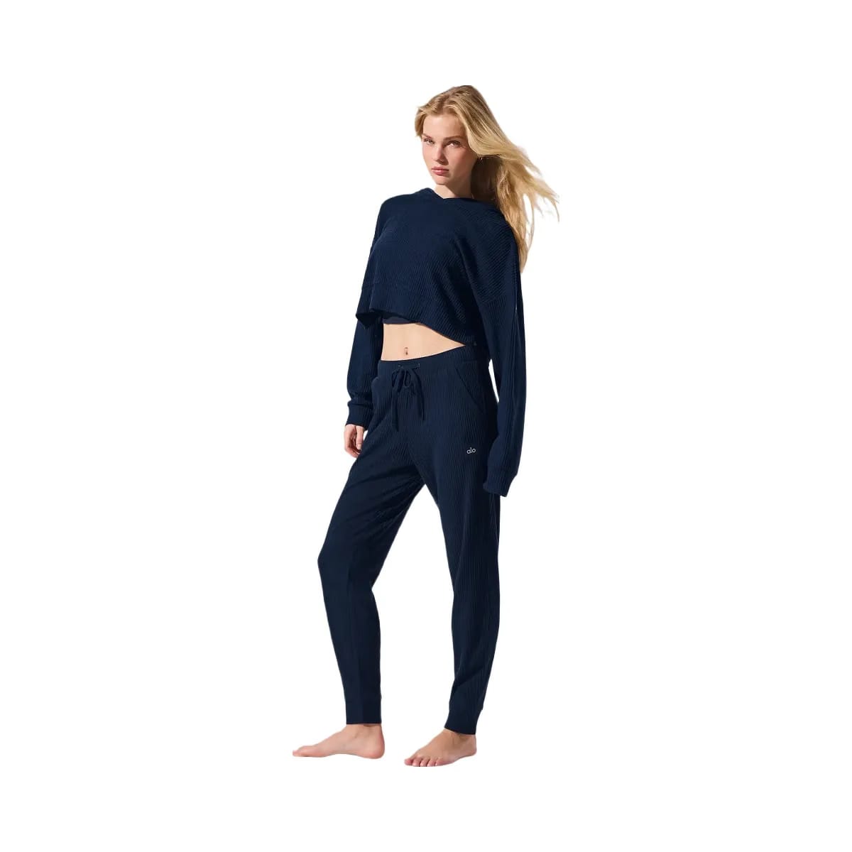 Alo Women's Muse Sweatpant - Navy