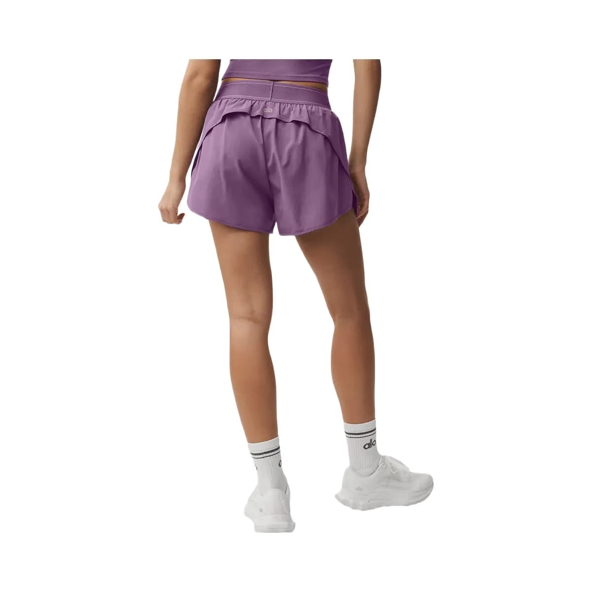 Alo Women's Match Point Short - Plum Kiss
