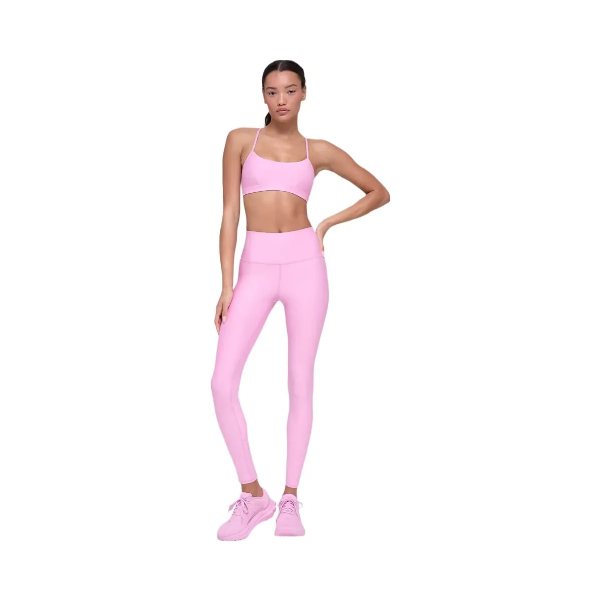 Alo Women's Airlift Intrigue Bra - Candy Heart Pink