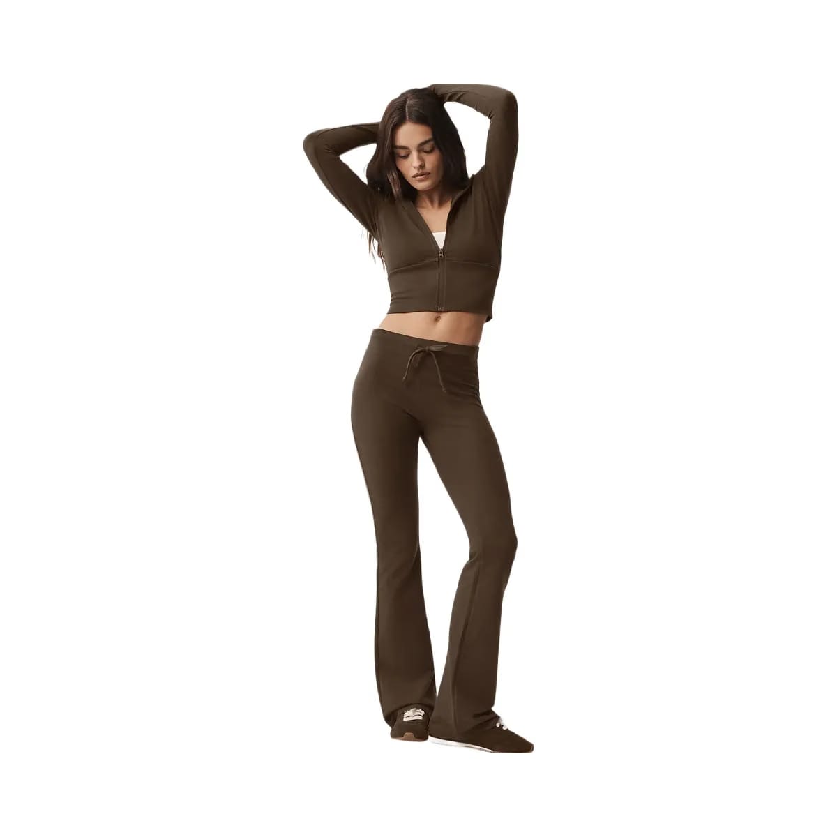 Alo Women's Sway Bootcut Sweatpant - Espresso