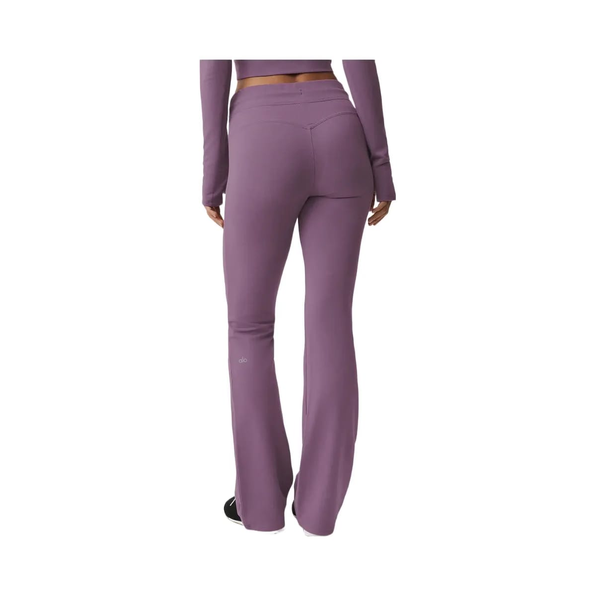 Alo Women's Sway Bootcut Sweatpant - Plum Kiss