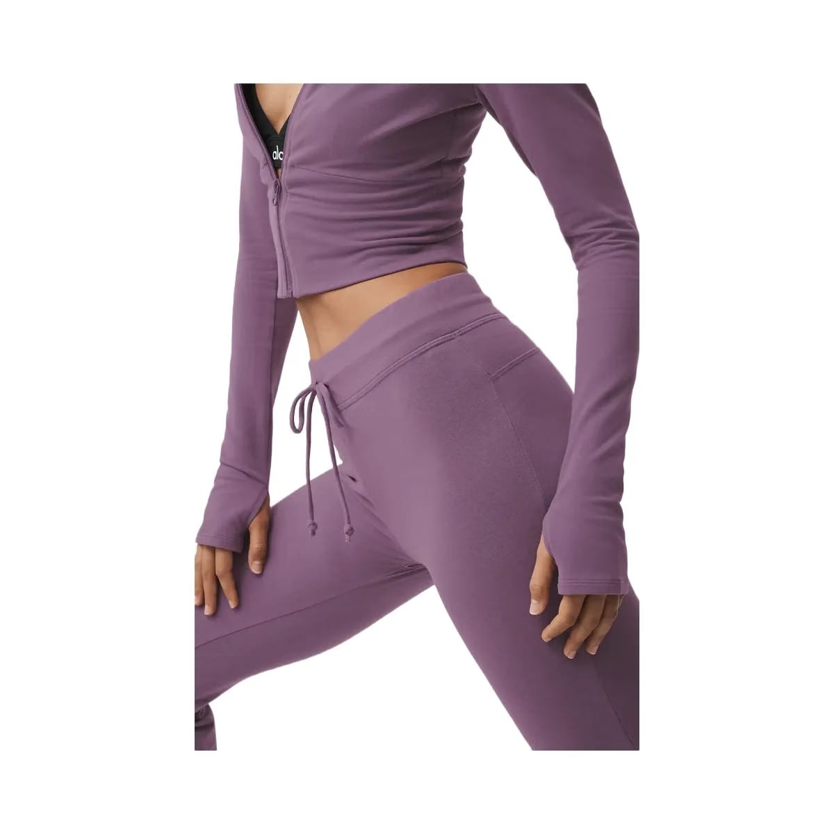Alo Women's Sway Bootcut Sweatpant - Plum Kiss