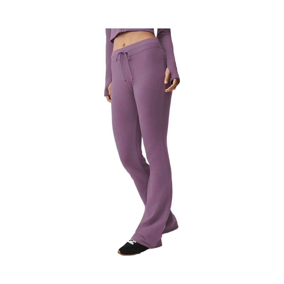 Alo Women's Sway Bootcut Sweatpant - Plum Kiss