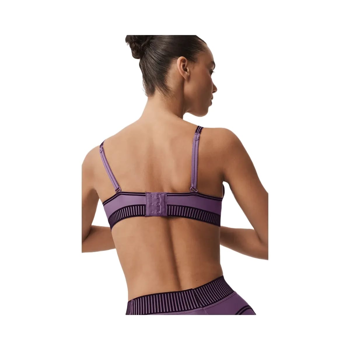 Alo Women's Airlift Line Up Bra - Plum Kiss
