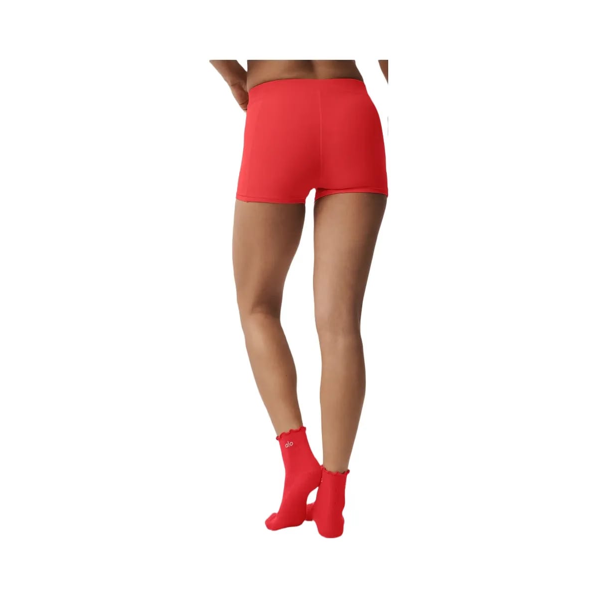 Alo Women's soft Sincere Micro Short - Bright Red