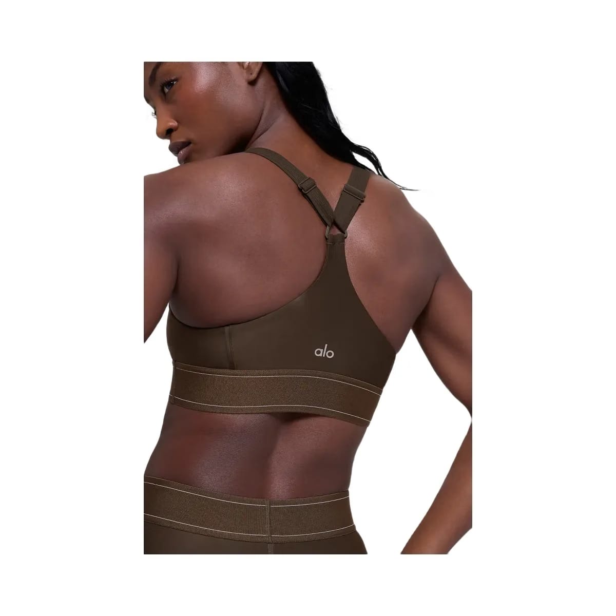 Alo Women's Airlift Suit Up Bra - Espresso