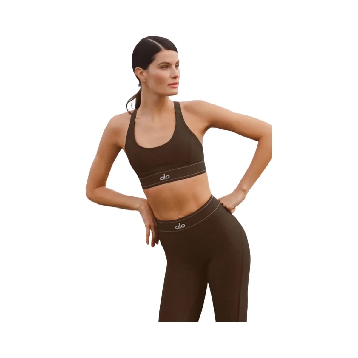 Alo Women's Airlift Suit Up Bra - Espresso