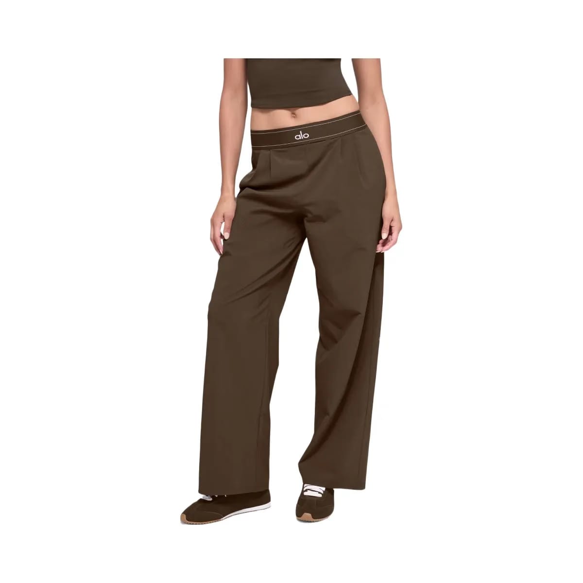 Alo Women's Suit Up Trouser (Regular) - Espresso