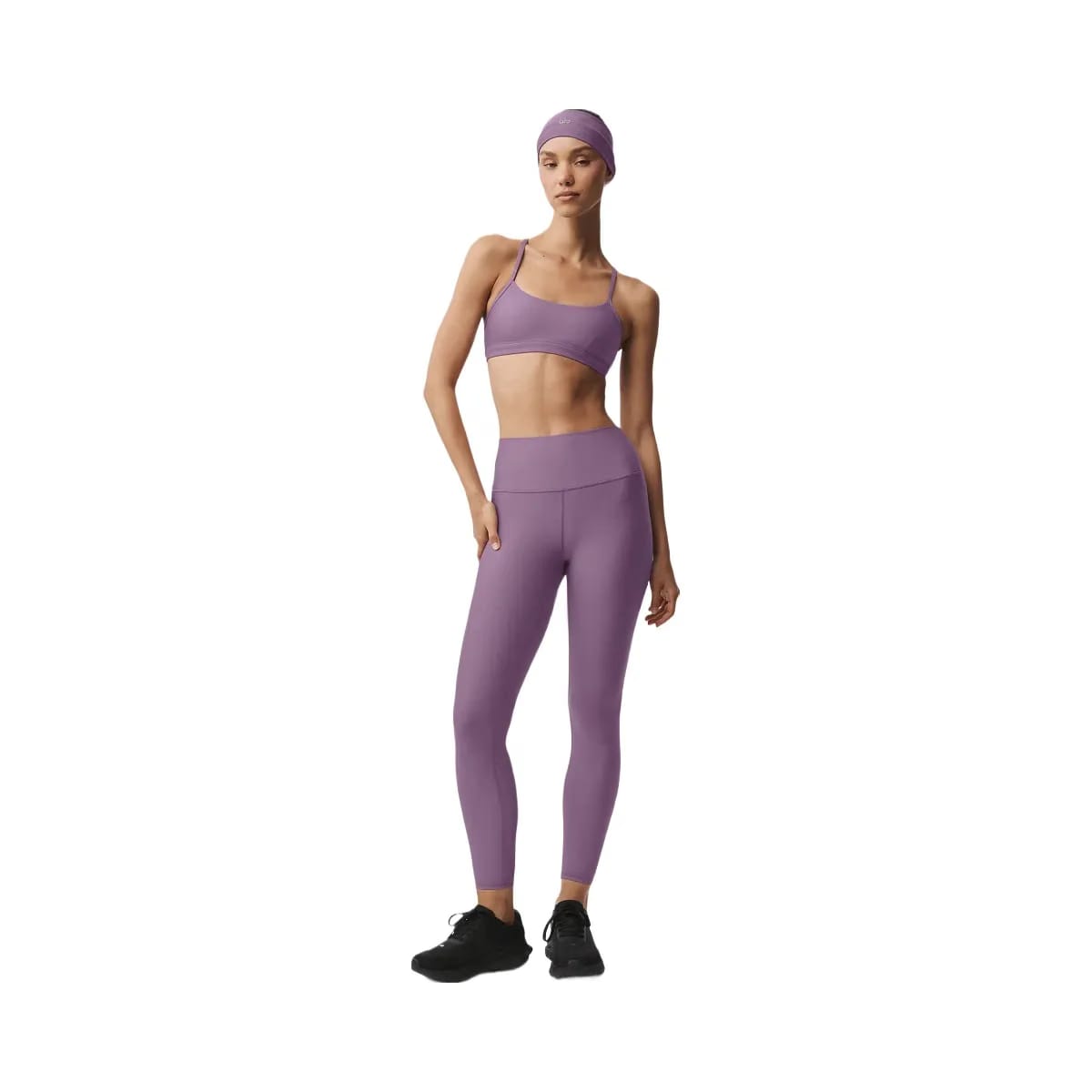 Alo Women's Airlift Intrigue Bra - Plum Kiss