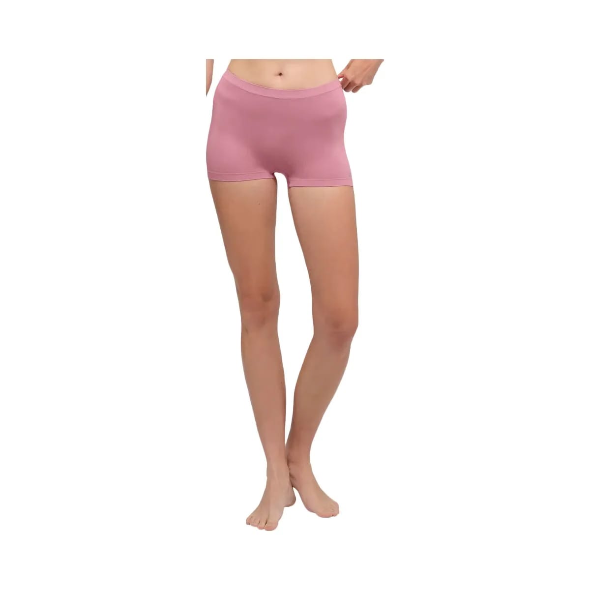 Alo Women's Sheer Glow Boyshort - Pink Wild Rose