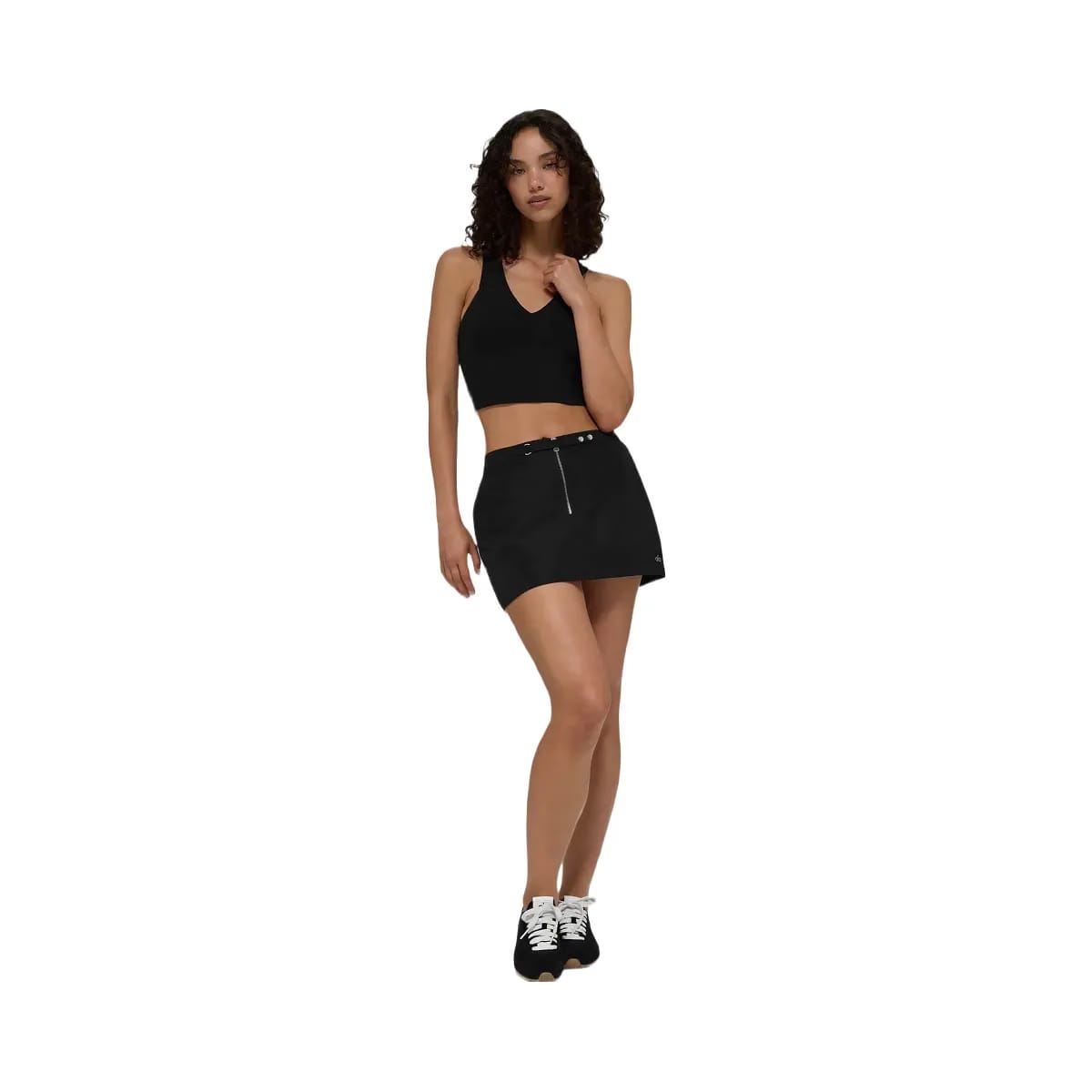 Alo Women's Work It Mini Skirt - Black