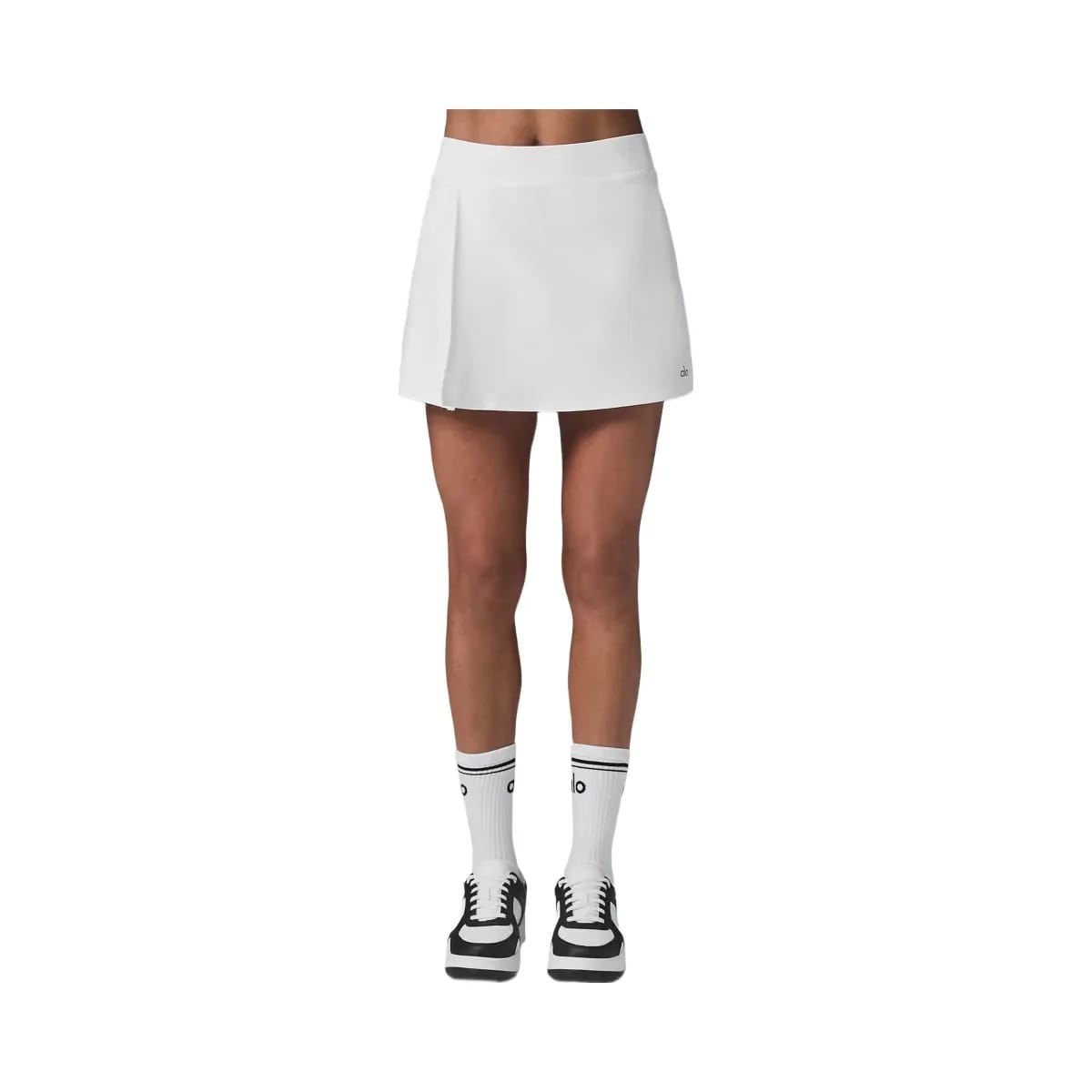 Alo Women's Alosoft Backspin Skirt - White