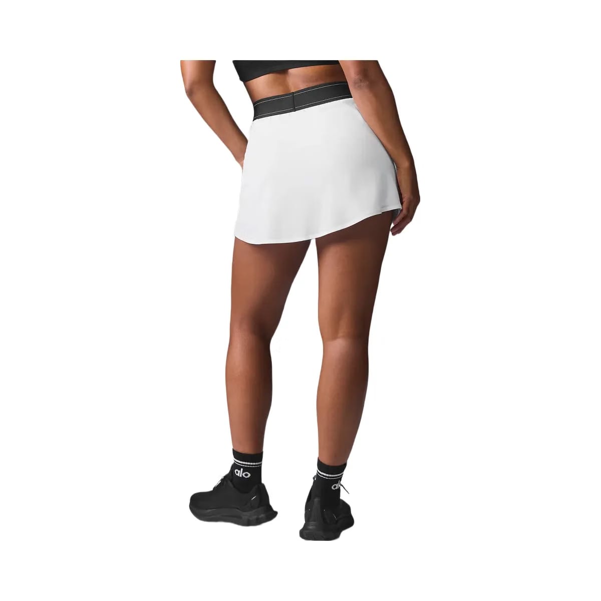 Alo Women's Match Point Tennis Skirt - White