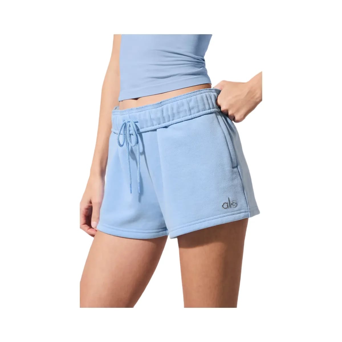 Alo Women's Accolade Short - Seashell Blue