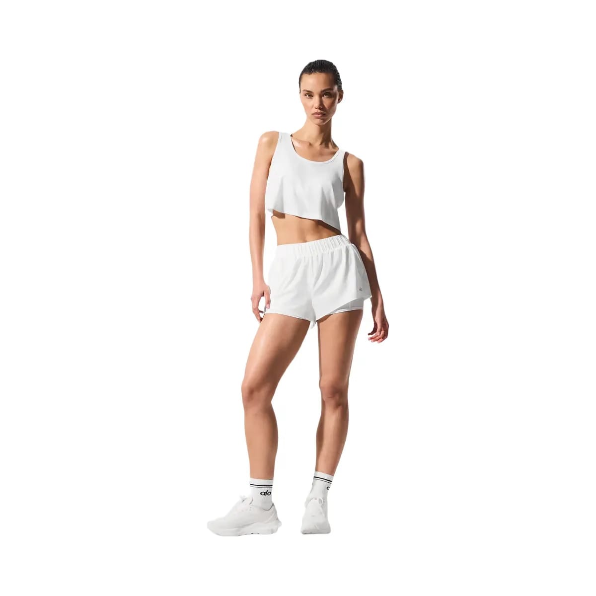 Alo Women's Sport Star Short - White