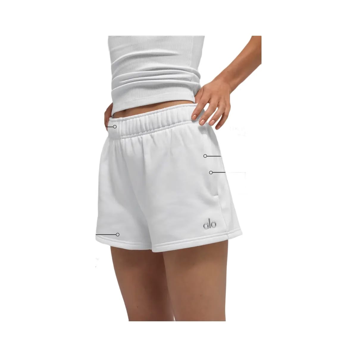 Alo Women's Accolade Short - White