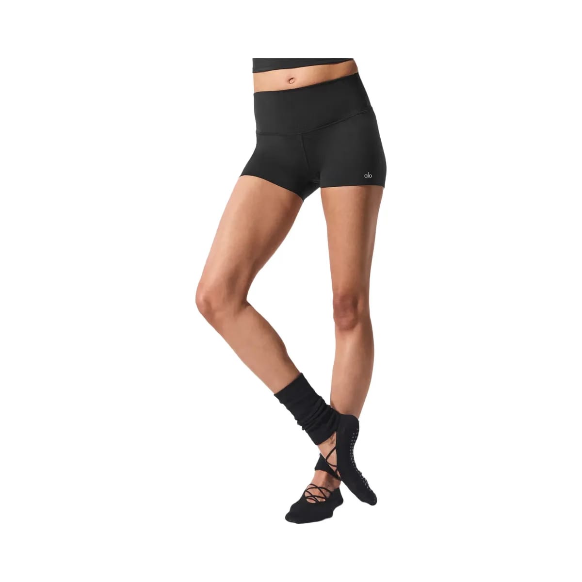 Alo Women's 3" ALO Softsculpt High-Waist Precision Short - Black