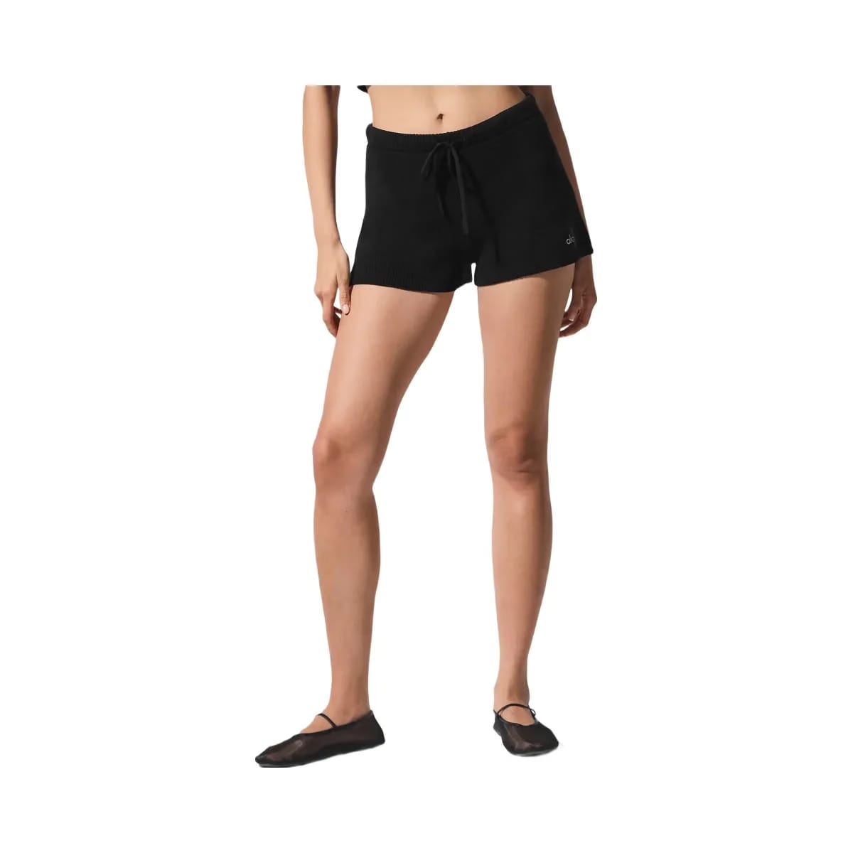 Alo Women's Supernatural Sweater Short - Black