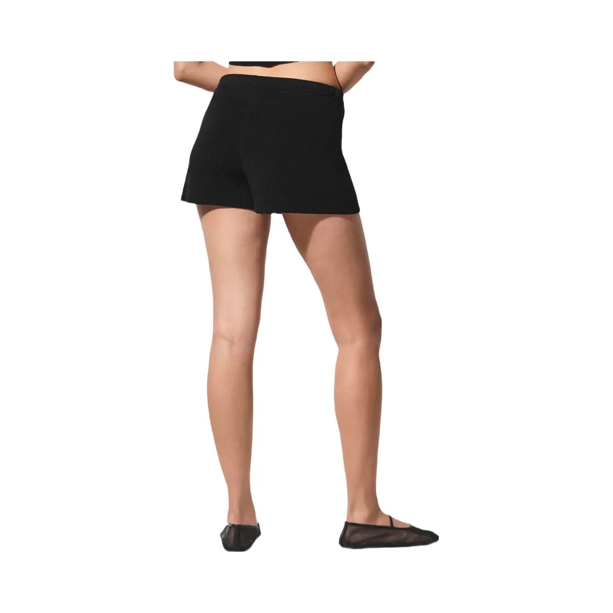 Alo Women's Supernatural Sweater Short - Black