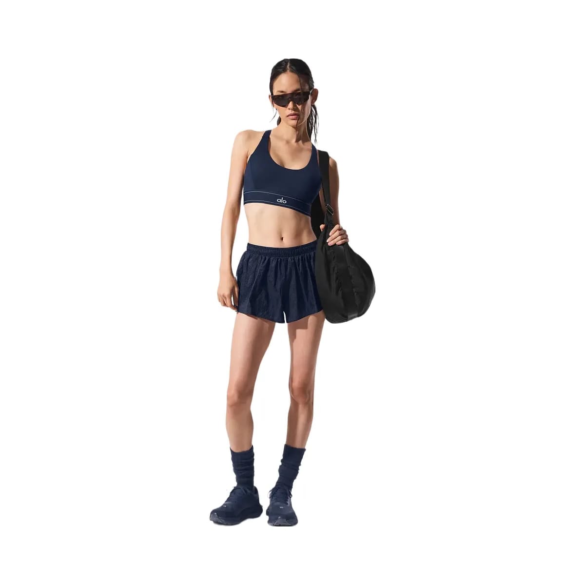 Alo Women's Game Time Short - Navy