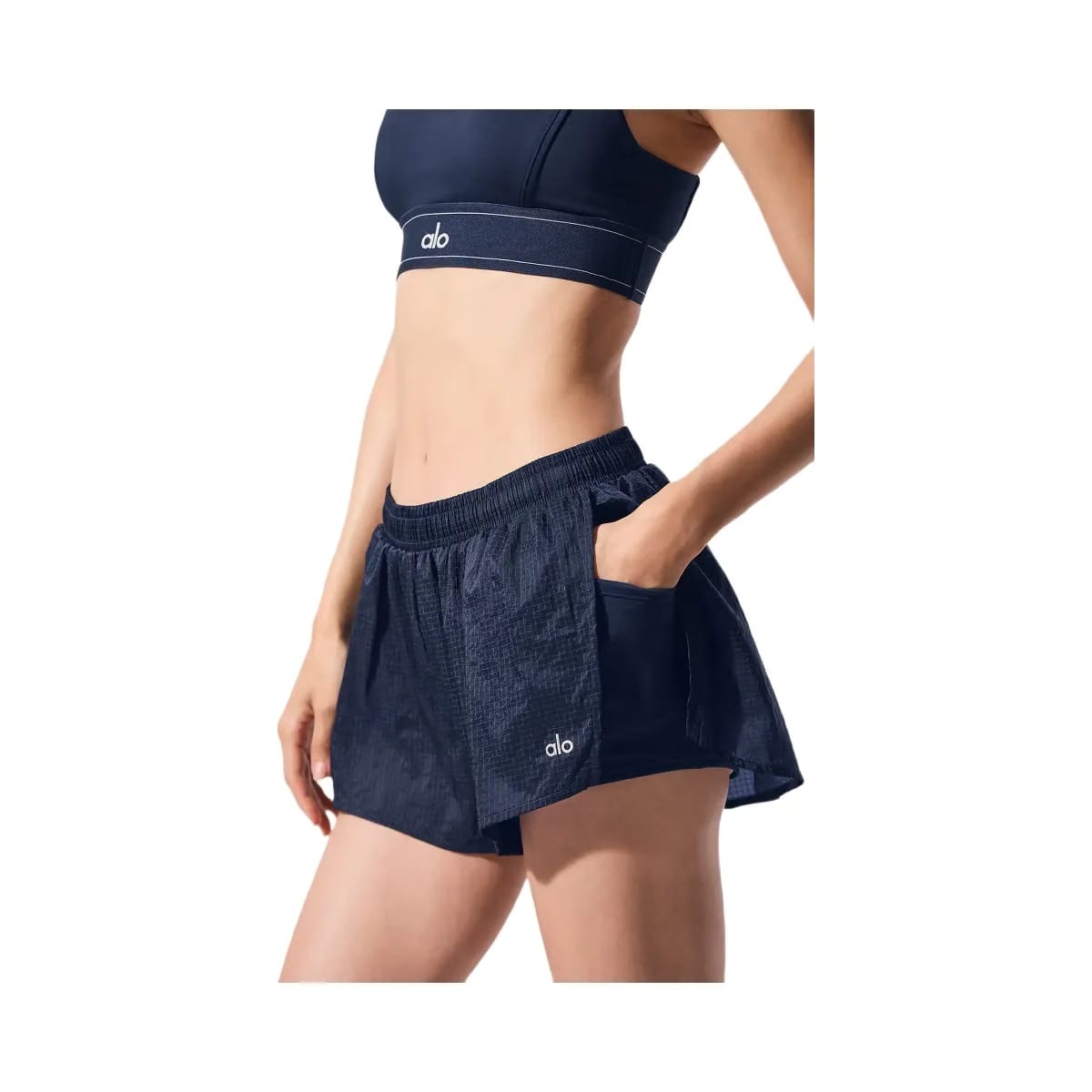 Alo Women's Game Time Short - Navy