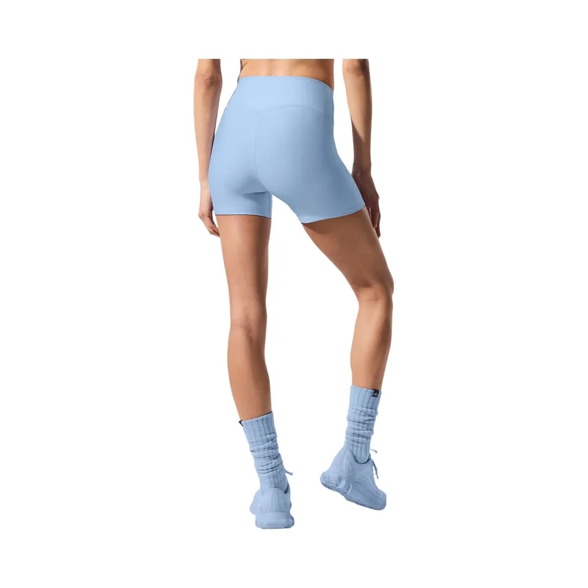Alo Women's 5" Airlift Energy Short - Seashell Blue