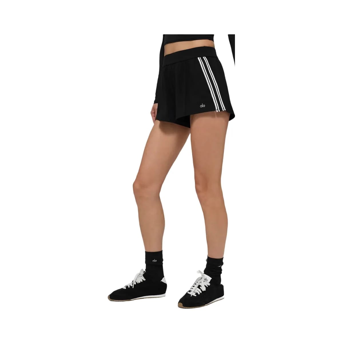 Alo Women's Track Star Short - Black