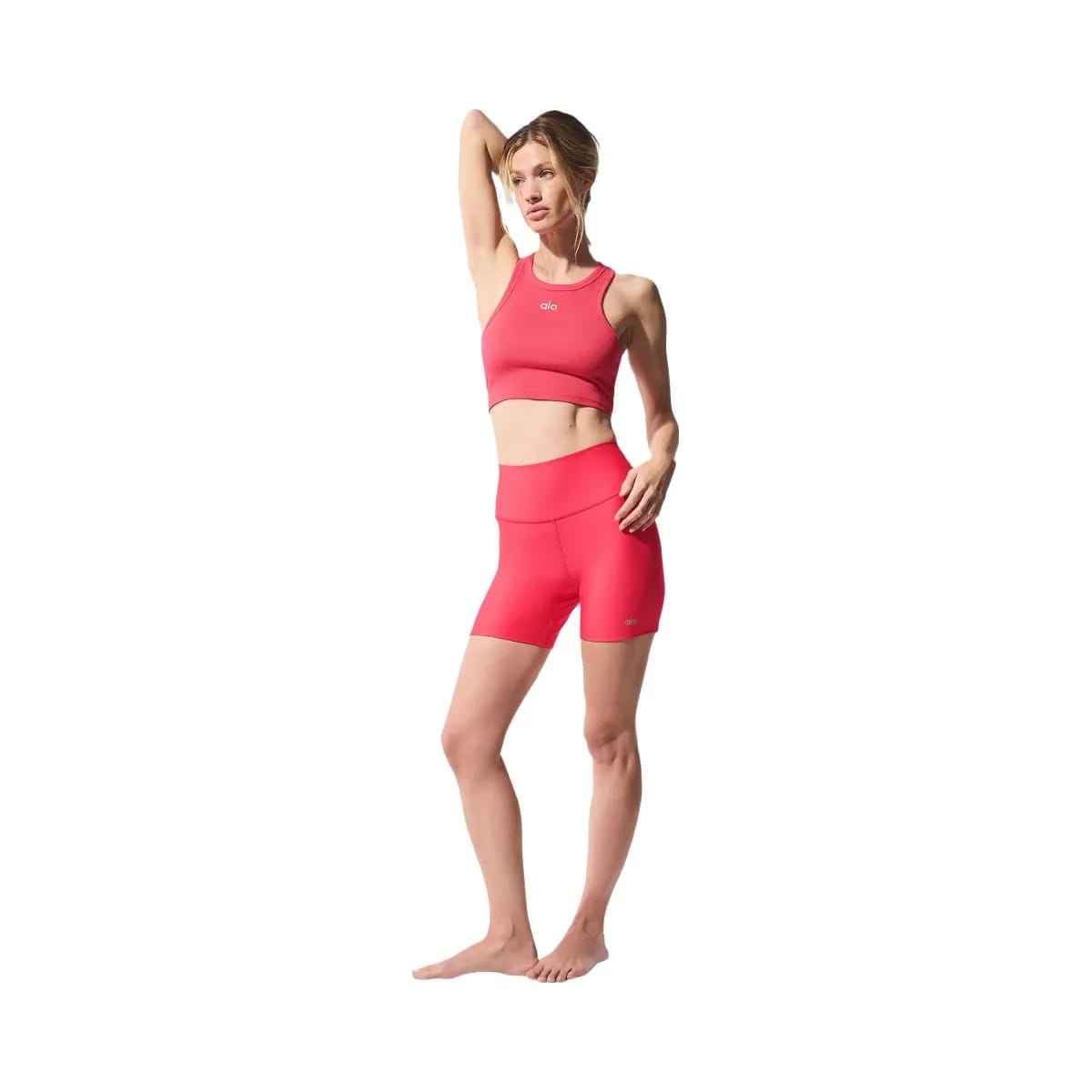 Alo Women's 5" Airlift Energy Short - Candy Red