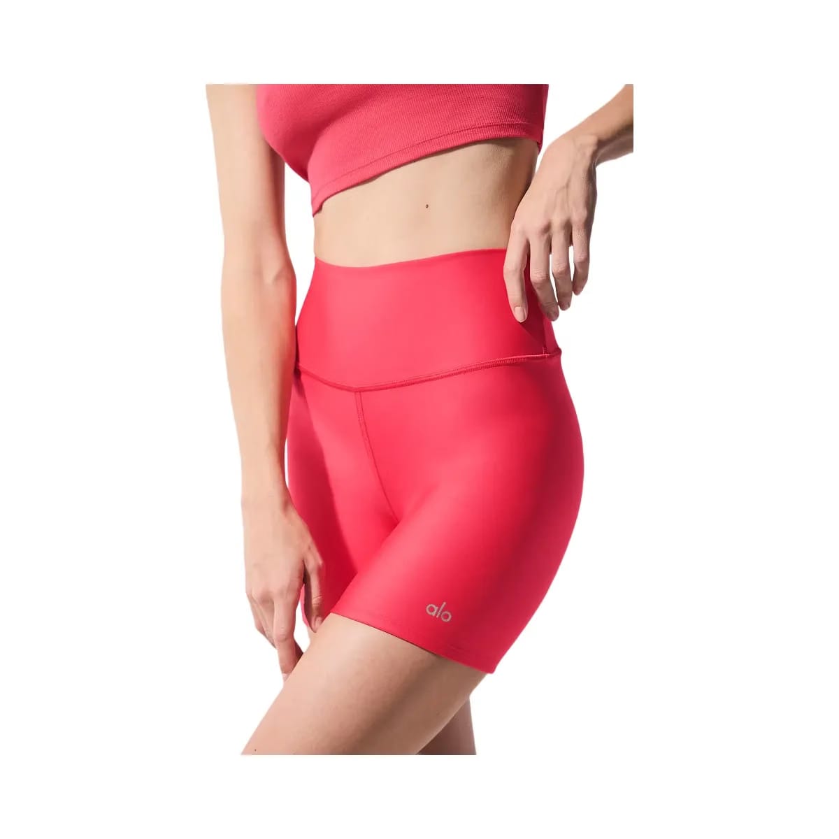 Alo Women's 5" Airlift Energy Short - Candy Red