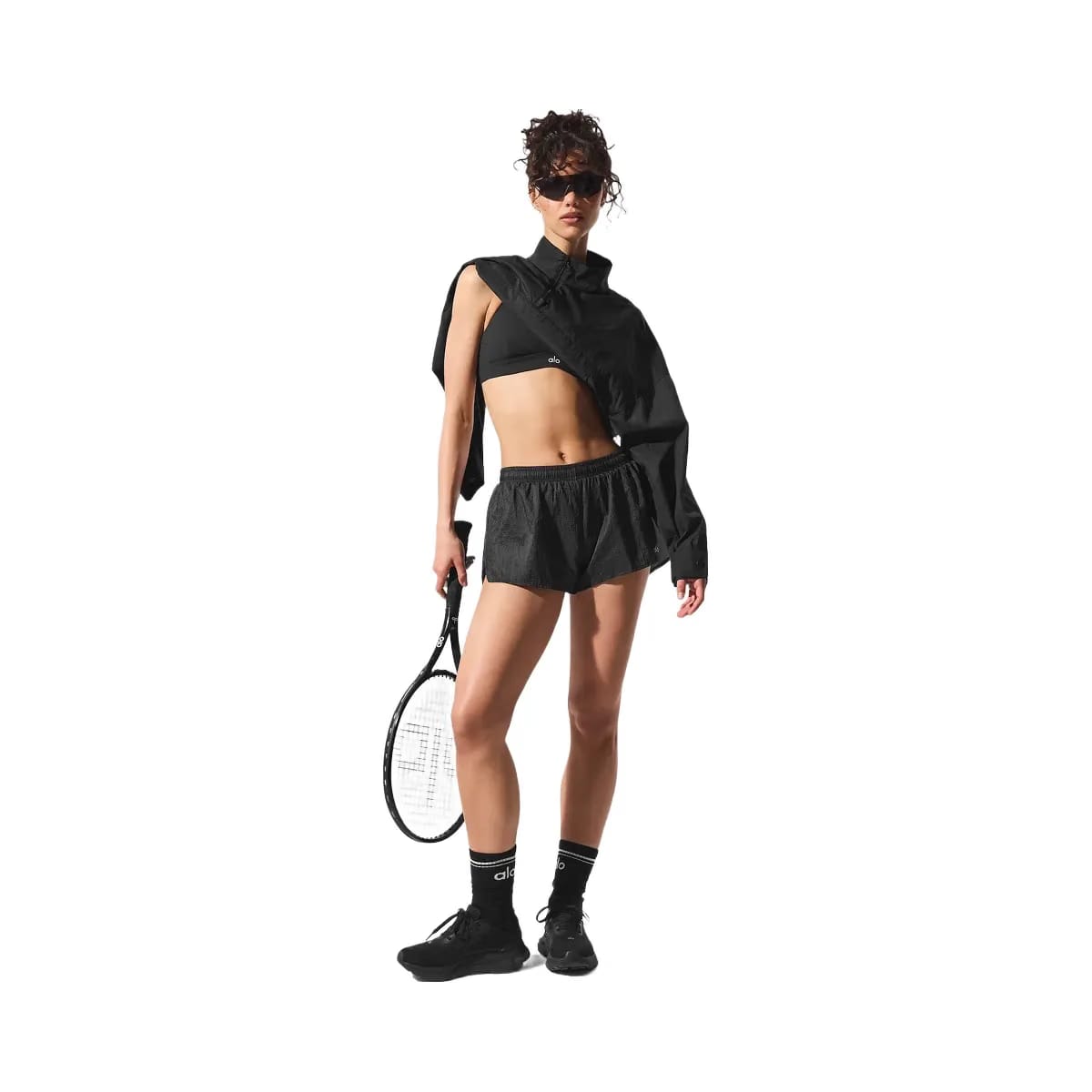 Alo Women's Game Time Short - Black