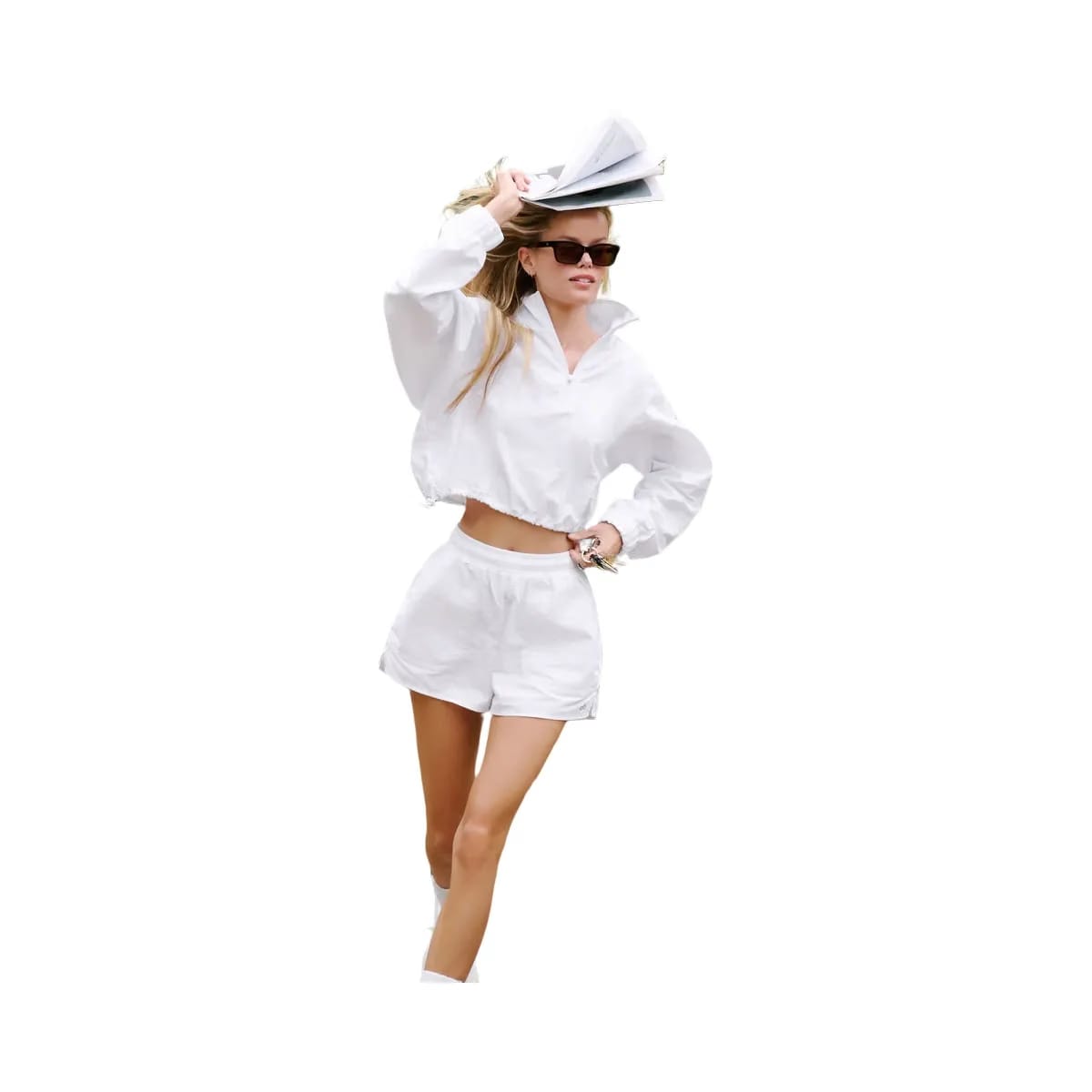 Alo Women's Alumni Short - White