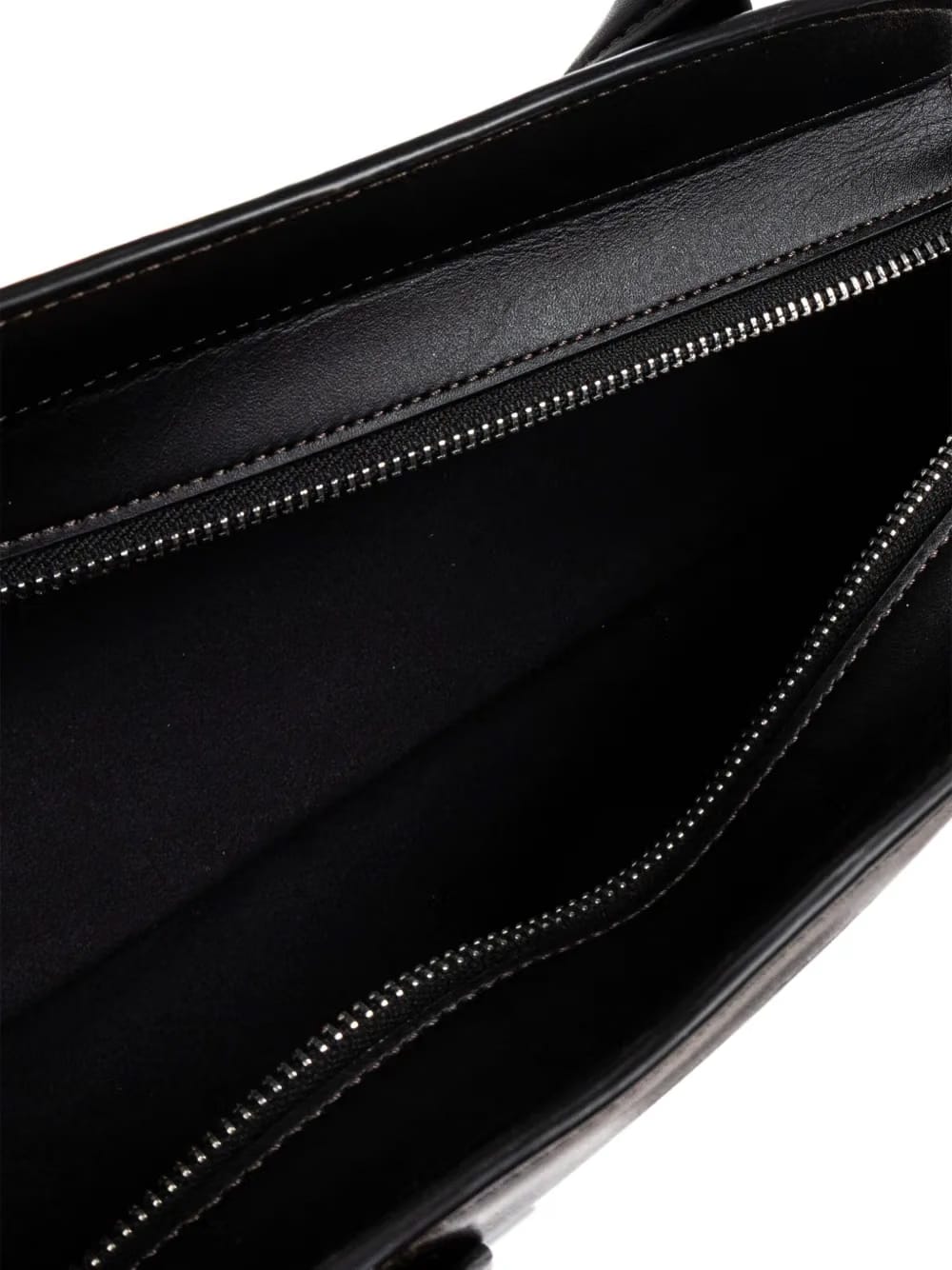 Empire leather key-charm tote bag