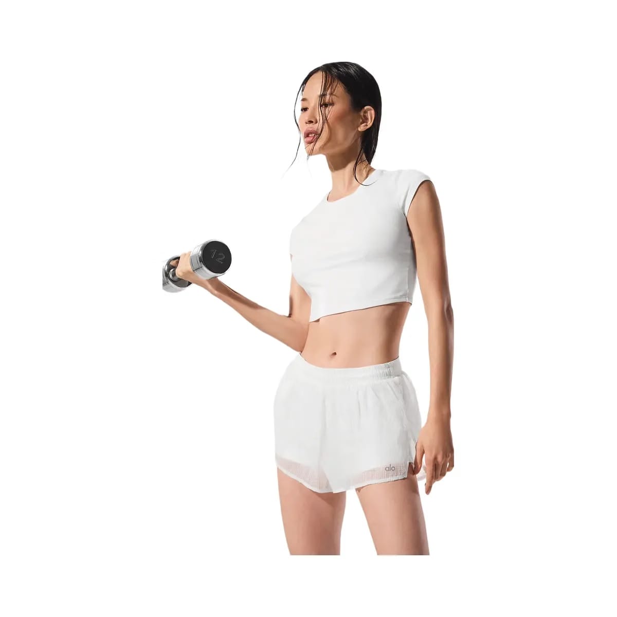 Alo Women's Game Time Short - White
