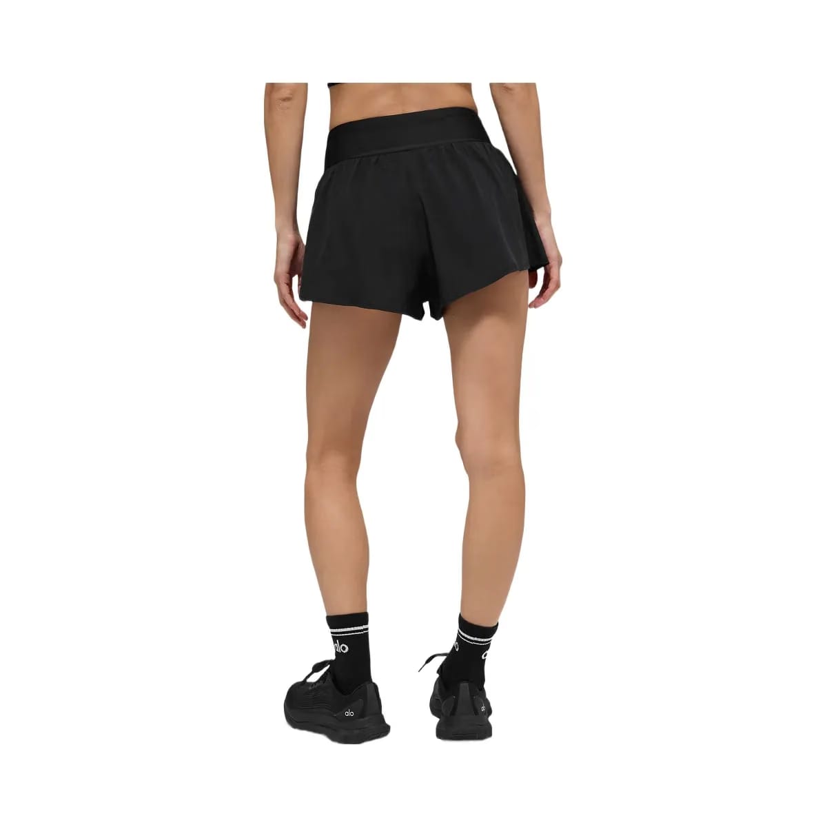 Alo Women's Victory Running Short - Black