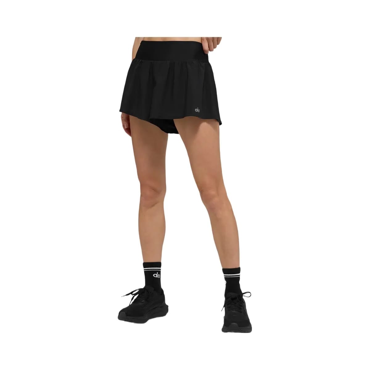 Alo Women's Victory Running Short - Black