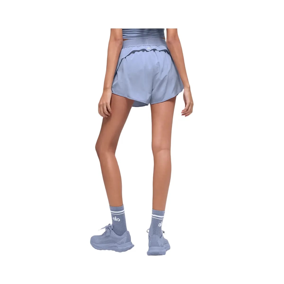 Alo Women's Match Point Short - Winter Frost