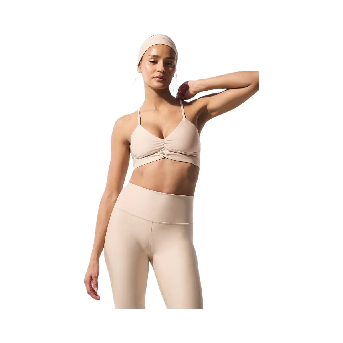 Alo Women's Airlift Divine Bra - Macadamia