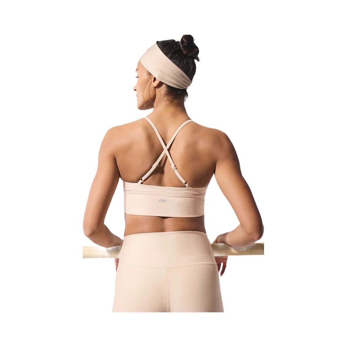 Alo Women's Airlift Divine Bra - Macadamia