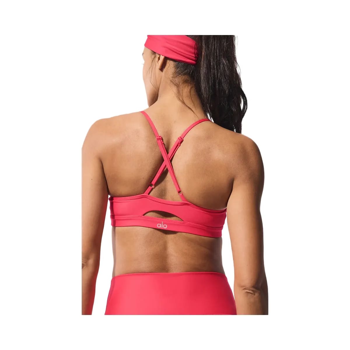 Alo Women's Airlift Intrigue Bra - Candy Red