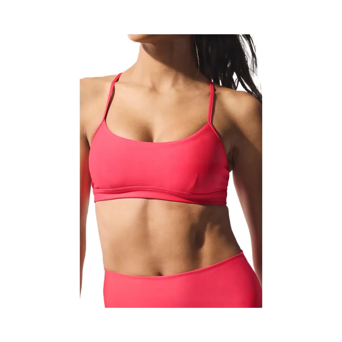 Alo Women's Airlift Intrigue Bra - Candy Red