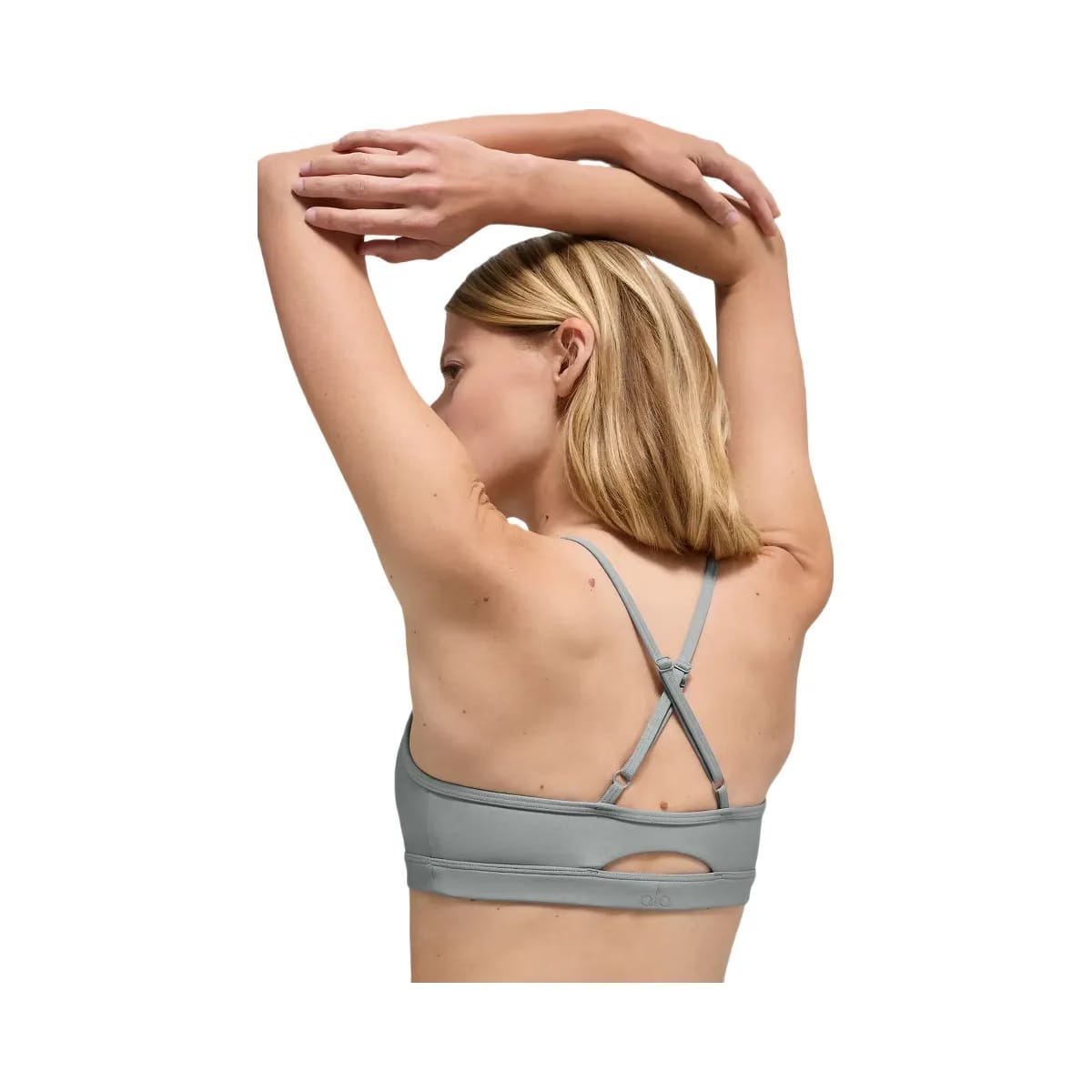Alo Women's Airlift Intrigue Bra - Lunar Grey