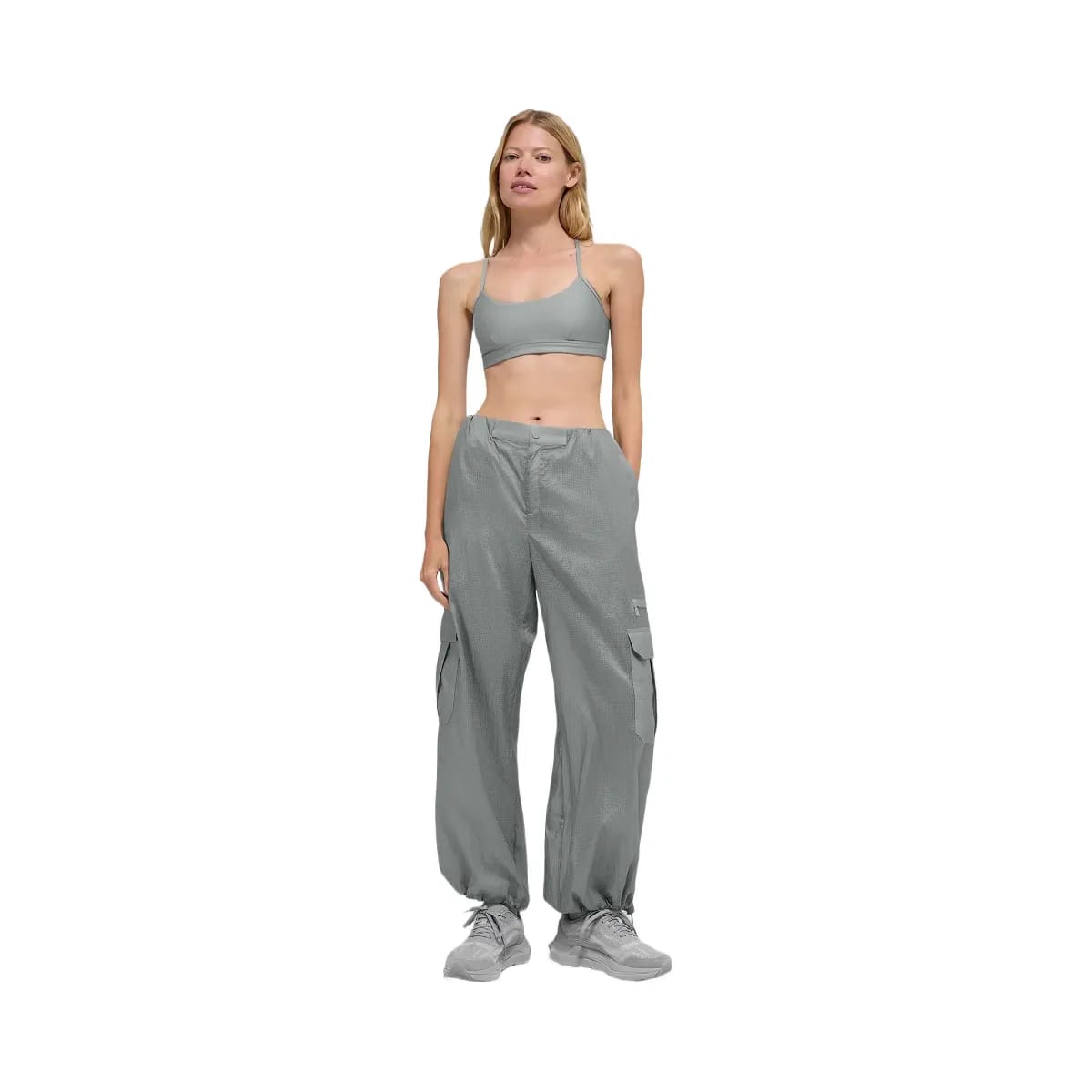 Alo Women's Airlift Intrigue Bra - Lunar Grey