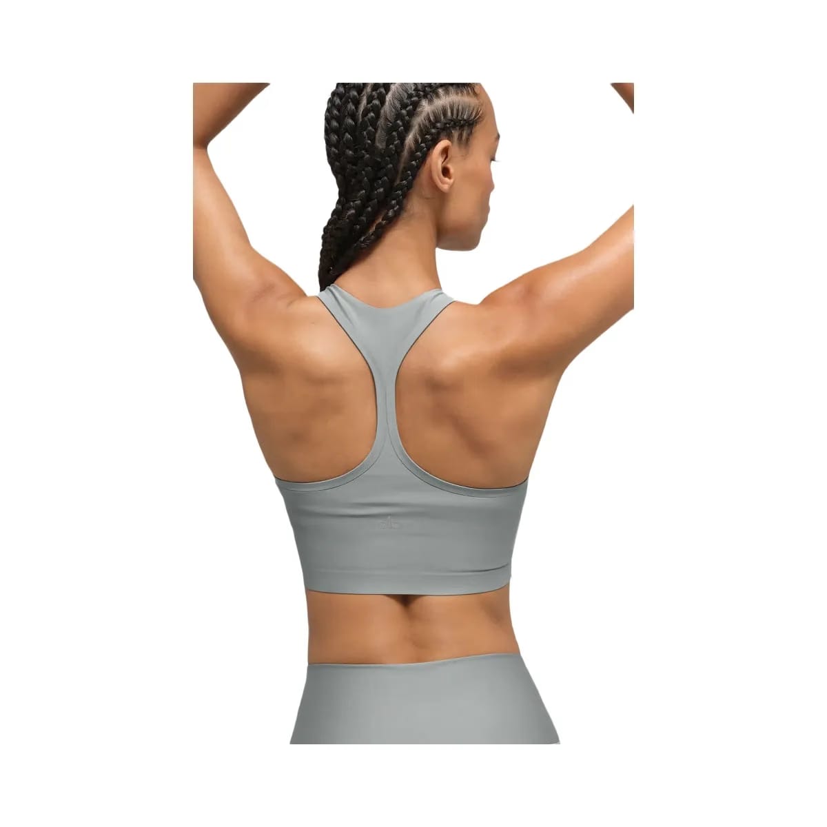 Alo Women's Airlift Super Sleek Bra Tank - Lunar Grey