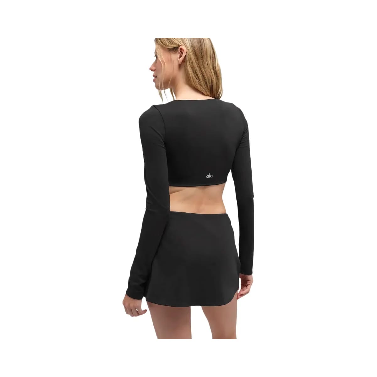 Alo Women's ALO Softsculpt Precision Long Sleeve Bra - Black