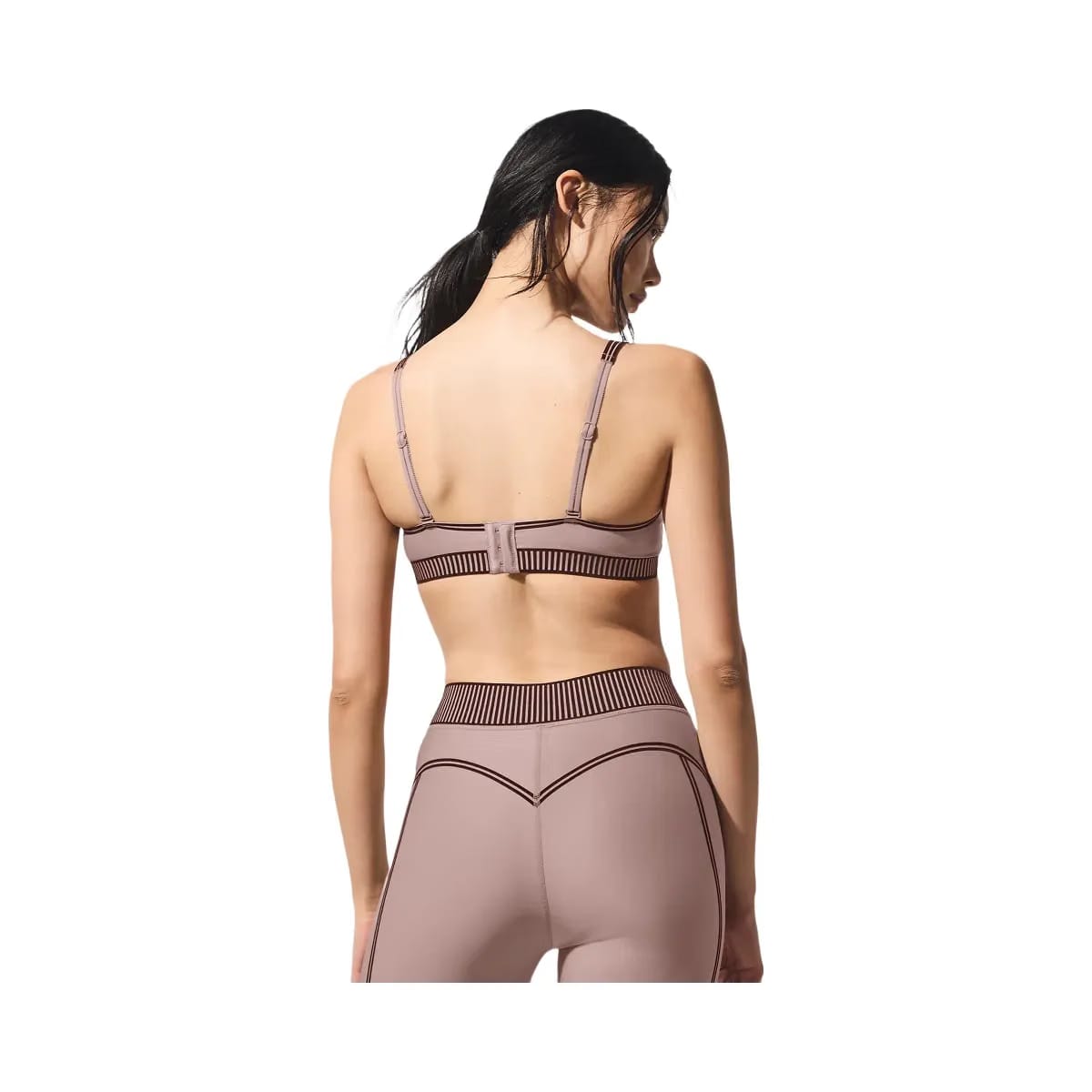 Alo Women's Airlift Line Up Bra - Taupe