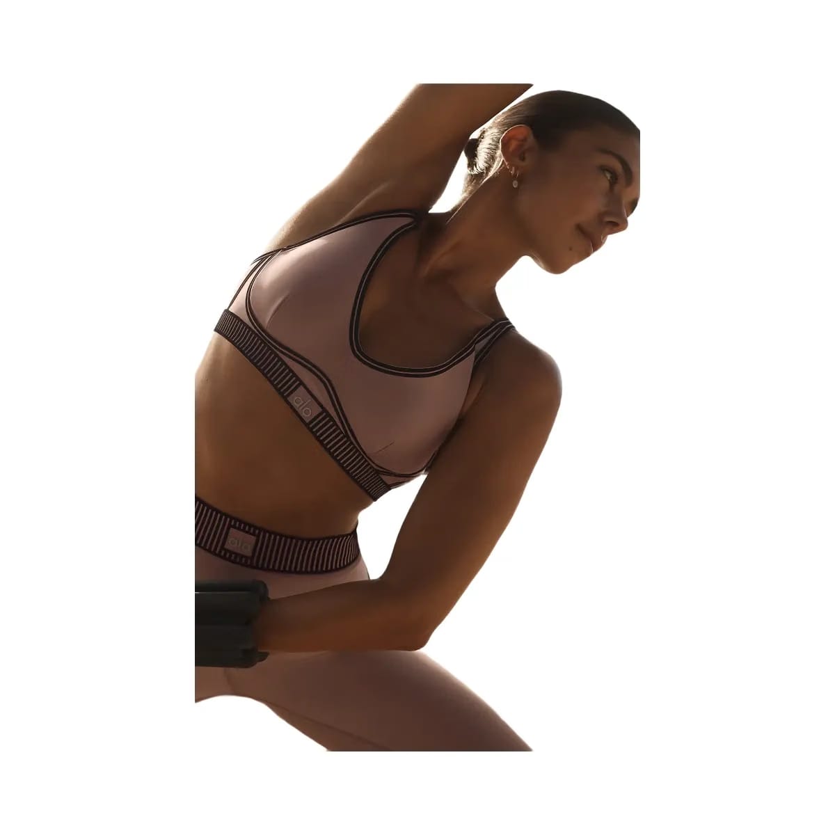 Alo Women's Airlift Line Up Bra - Taupe