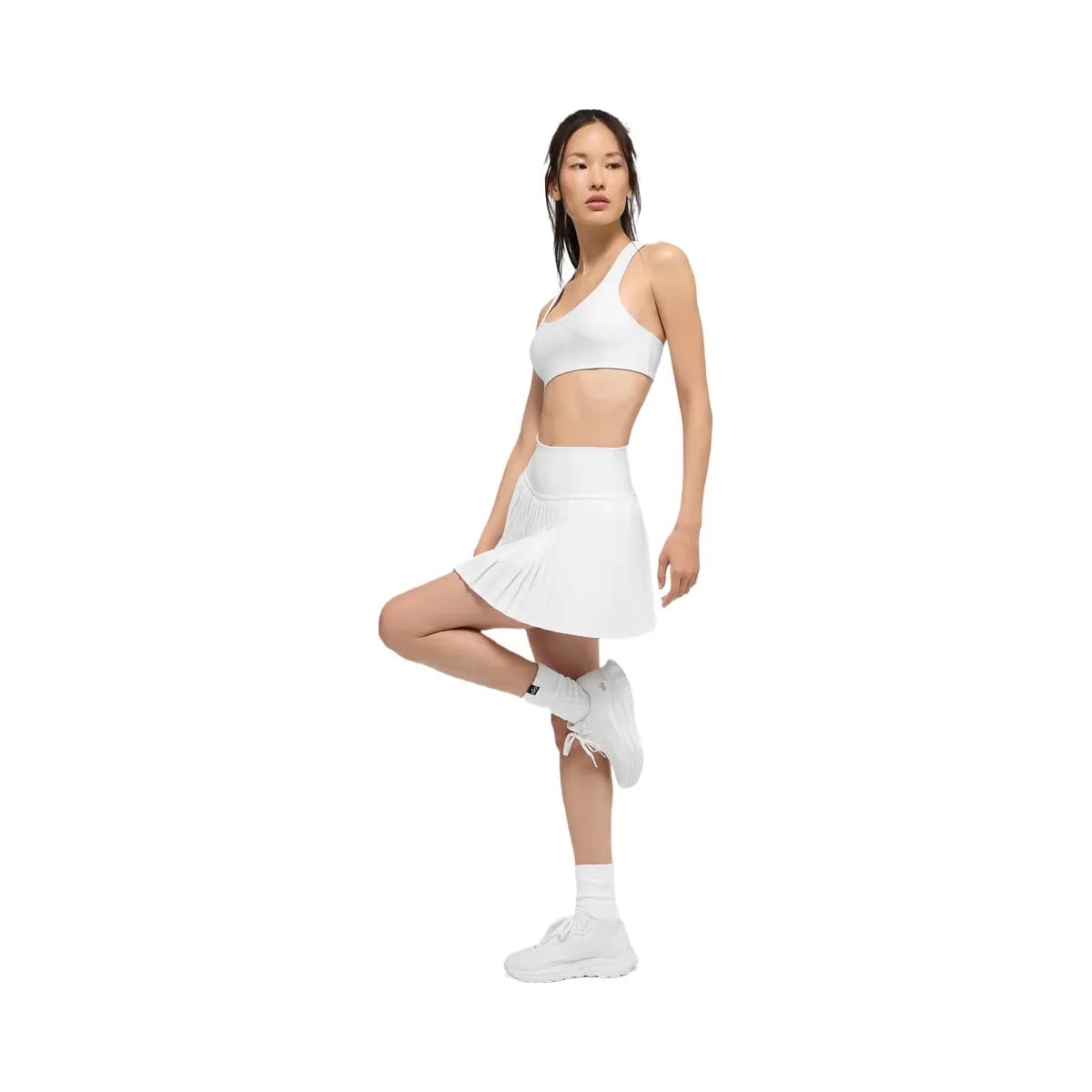 Alo Women's Airlift Advantage Racerback Bra - White